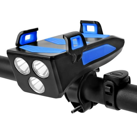 4 in 1 Bicycle Light Mobile Phone Holder Charging Phone Holder Lighting DHL a